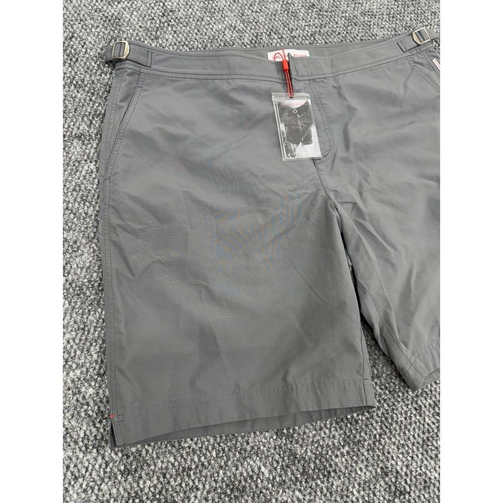 Orlebar Brown Dane II Men's 38 Lined Swim Shorts Trunks Gray - New - Picture 2 of 13